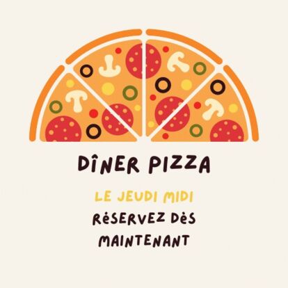 Diner pizza Bloc 3