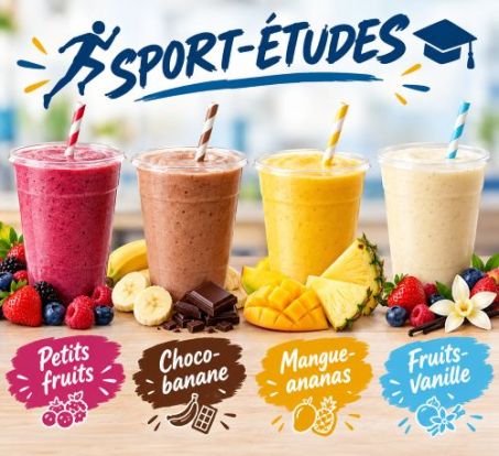 Smoothies d'athlètes PCSAÉ
