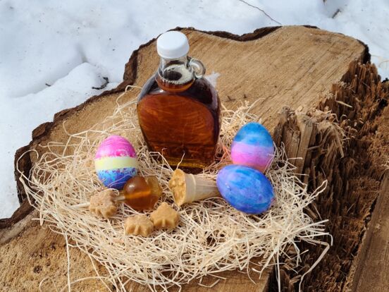 Vente de sirop et de friandises de l'érablière