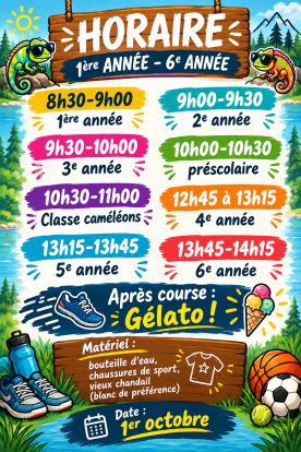 La course des couleurs