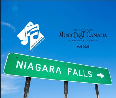 L'Harmonie Grande-Rivière – 4e et 5e secondaire au MusicFest Canada (Dons)