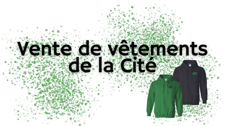 Vente de vêtements de l'école 2026