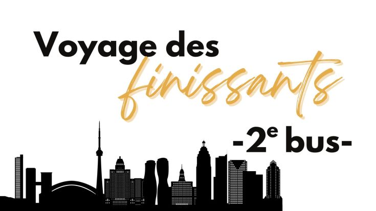 Voyage des finissants - 2e bus