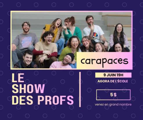 Spectacle des Carapaces