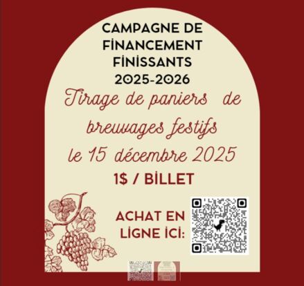 Panier festifs - Levée de fonds pour les finissants 25-26