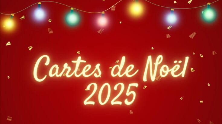 Vente de cartes de Noël
