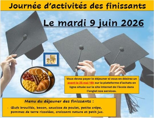Déjeuner des finissants